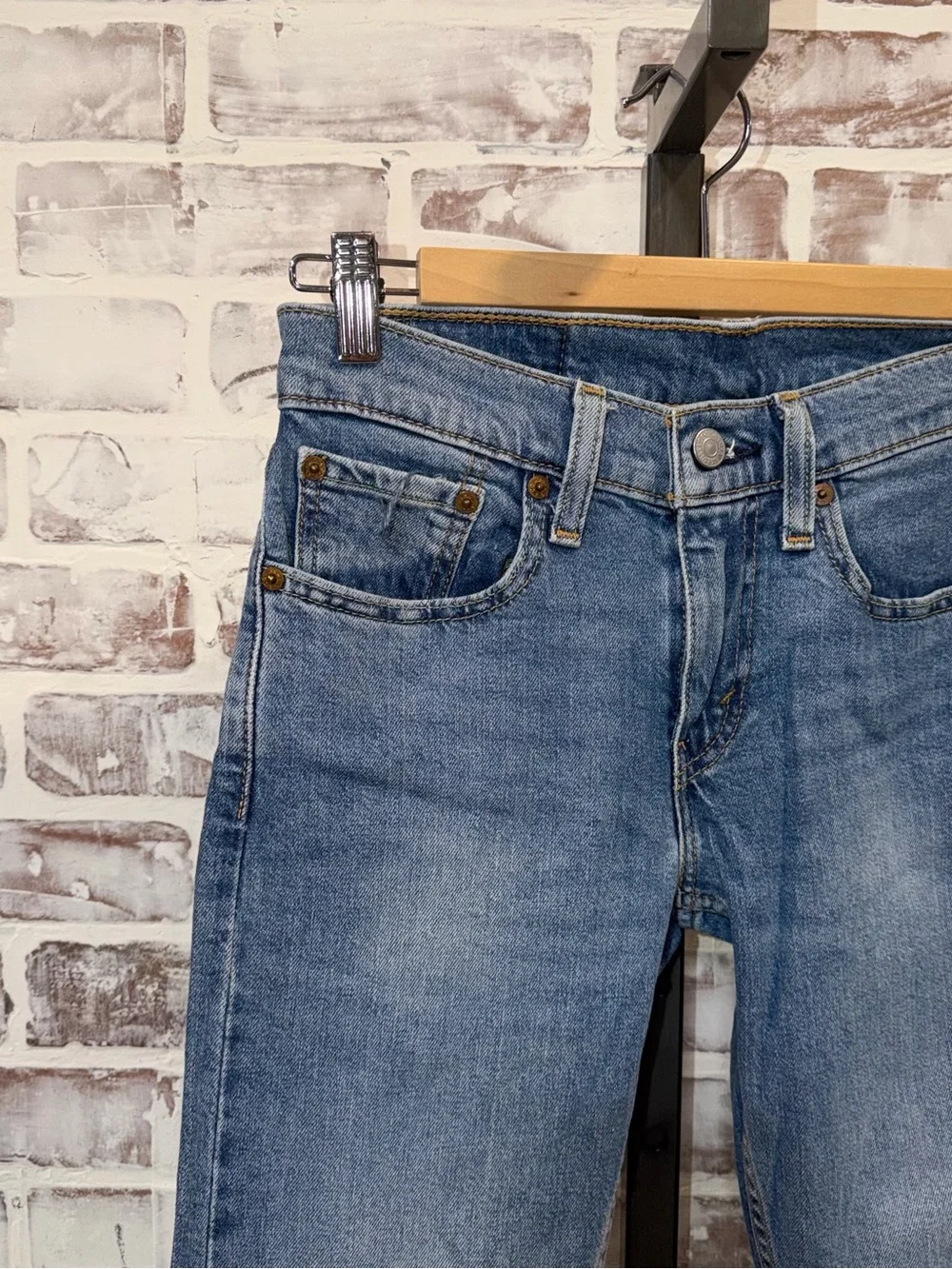 Levi's Men's Light Blue Skinny taper Jeans 28 x 32